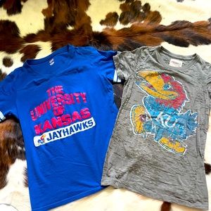 University of Kansas Jayhawks T-shirt bundle size L